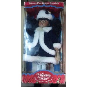 Genuine Fine Bisque Porcelain Doll-Collectors Choice Limited Edition 12"